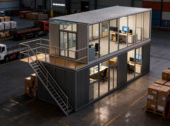 夜市集装箱、街边店铺